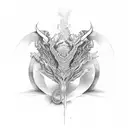 biblical sleeve tattoo design idea