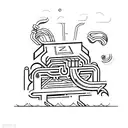 Generate a minimalistic text-based design in an Italian style dedicated to 12th July 2023. Use elegant and classic fonts tattoo design idea