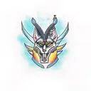 Anubis tattoo design idea