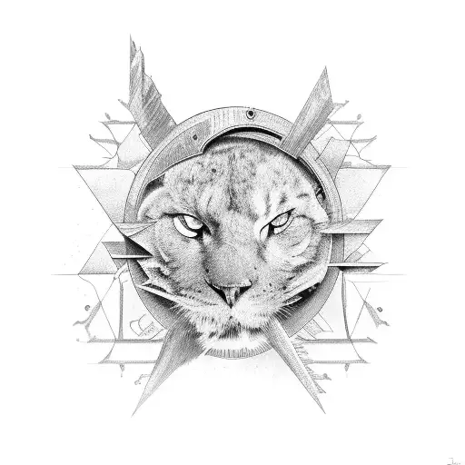 edge of the earth tattoo design idea