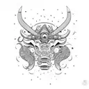 girly Taurus  tattoo design idea