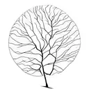 Aspen tree tattoo design idea