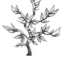 Aspen tree tattoo design idea