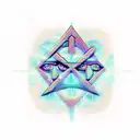 illuminati, matrix tattoo design idea