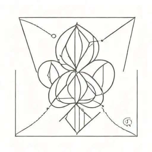 Radiant liquorice tattoo design idea