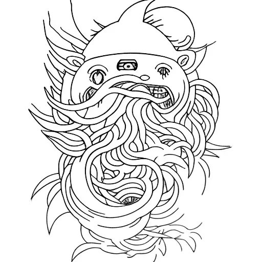 spirited away tattoo design idea