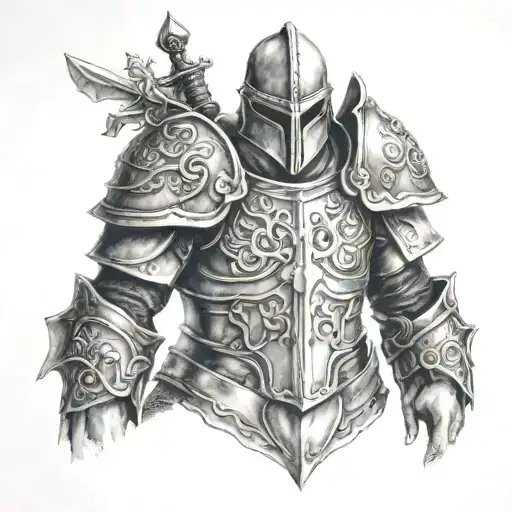 armor of God Ephesians 6:10-20 tattoo design idea
