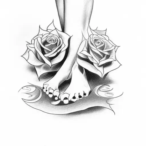 leg tattoo old school tattoo design idea
