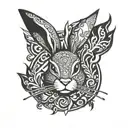 playboy bunny tattoo design idea