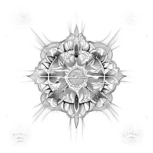 gates of heaven  tattoo design idea