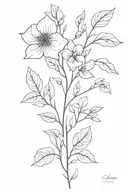 self growth  tattoo design idea