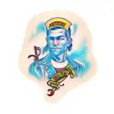 write the name of Alex tattoo design idea