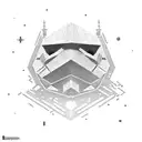 Star Destroyer tattoo design idea