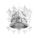 Star Destroyer tattoo design idea