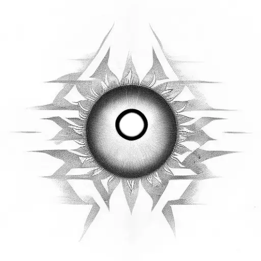 Evil Eye tattoo design idea