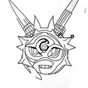 simbolos de naruto tattoo design idea