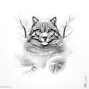 Snowmobile tattoo design idea