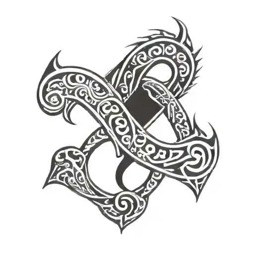 AC ABC Logo tattoo design idea