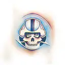 going football with my father tattoo design idea