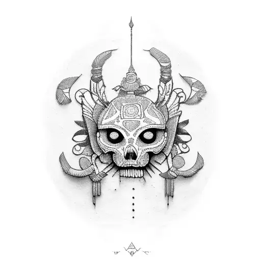 mayas tattoo design idea