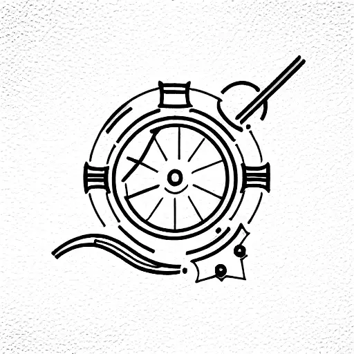 mechanical engineering tattoo design idea