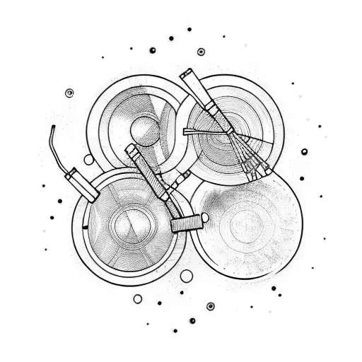 drummer  tattoo design idea