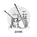 drummer  tattoo design idea