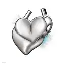 heart whit name daniela tattoo design idea
