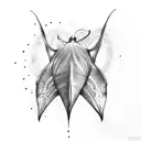 manta ray tattoo design idea
