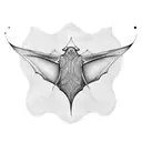 manta ray tattoo design idea