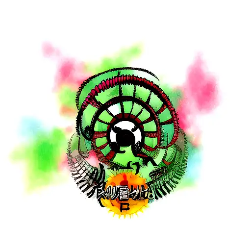 centipede tokyo ghoul tattoo design idea