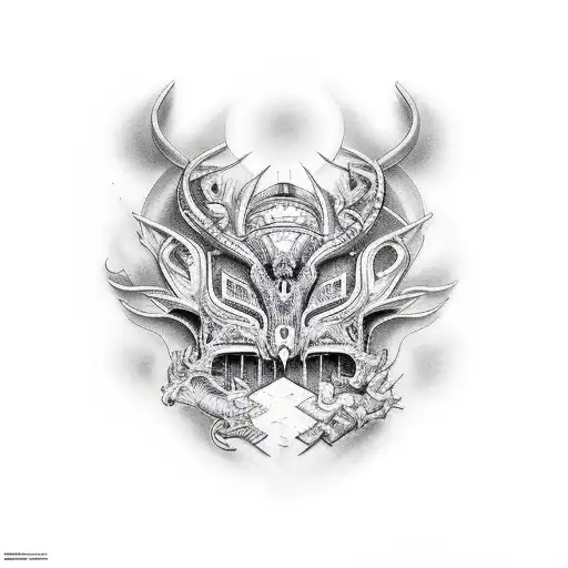 vehicle tattoo design idea