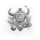 vehicle tattoo design idea