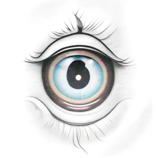 Short fuse Dynamite , With 2 eyeballs watching to look out! tattoo design idea