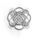 Celtic Knot tattoo design idea