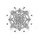 Celtic Knot tattoo design idea