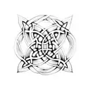 Celtic Knot tattoo design idea