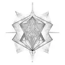 Triangle, letering, G, V  tattoo design idea