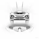 if my engine works perfect on empty i guess i'll drive tattoo design idea