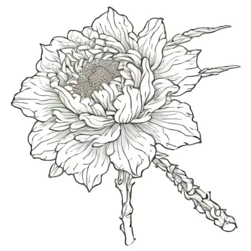 Korean tattoo design idea