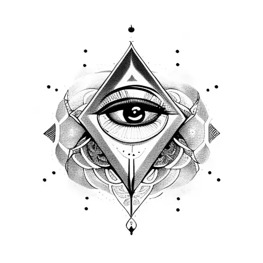 Third Eye tattoo design idea