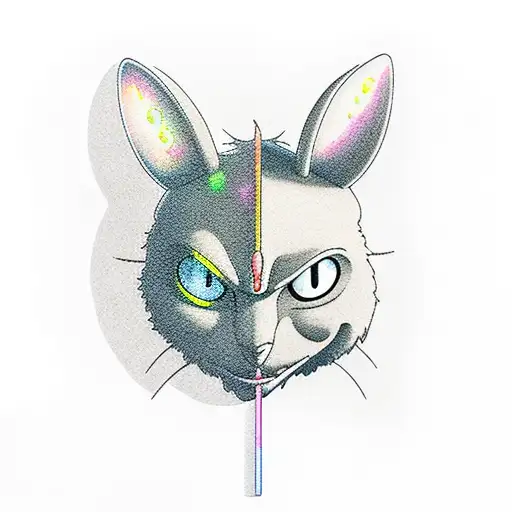 ghibli tattoo design idea