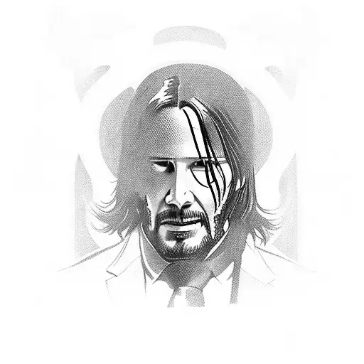 John Wick tattoo design idea