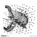 street art and skate tattoo design idea