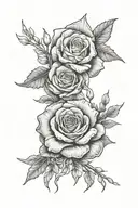 strength and fragile tattoo design idea