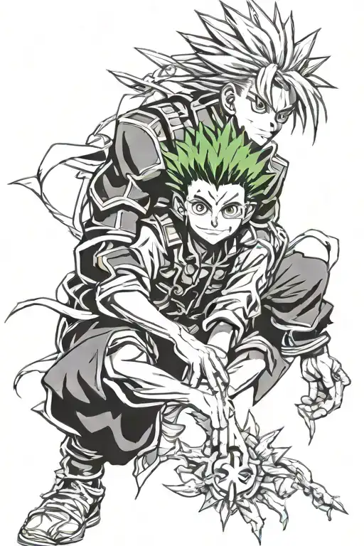 hunter x hunter tattoo design idea