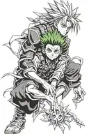 hunter x hunter tattoo design idea