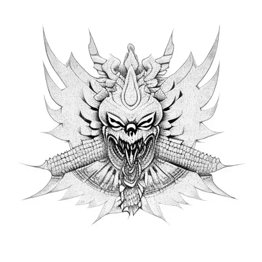 KUKULKAN tattoo design idea
