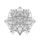 Diamond tattoo design idea