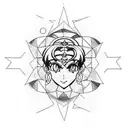 sailor moon tattoo design idea